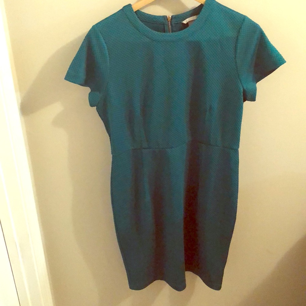 H&M Teal Dress